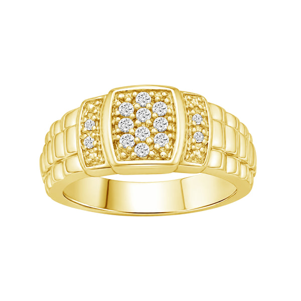 1/4 Carat T.W. Lab Grown Diamond Men's Ring (Assorted color)