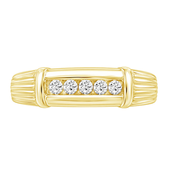 1/4 Carat T.W. Lab Grown Diamond Men's Ring (Assorted color)