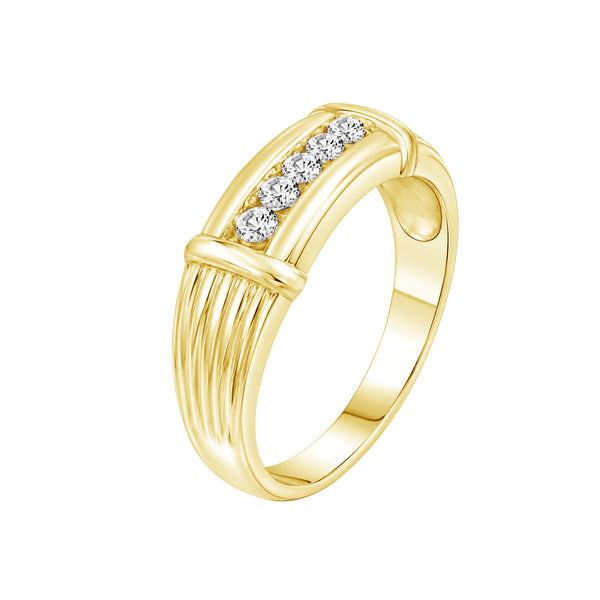 1/4 Carat T.W. Lab Grown Diamond Men's Ring (Assorted color)