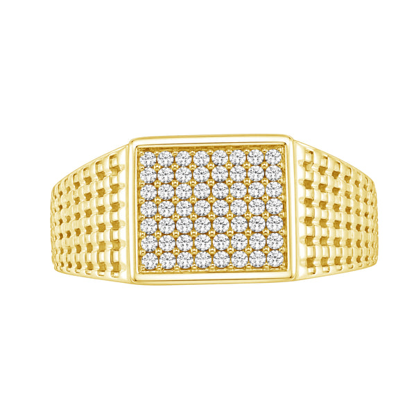1/2 Carat T.W. Lab Grown Diamond Men's Ring (Assorted color)