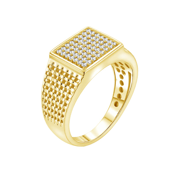 1/2 Carat T.W. Lab Grown Diamond Men's Ring (Assorted color)
