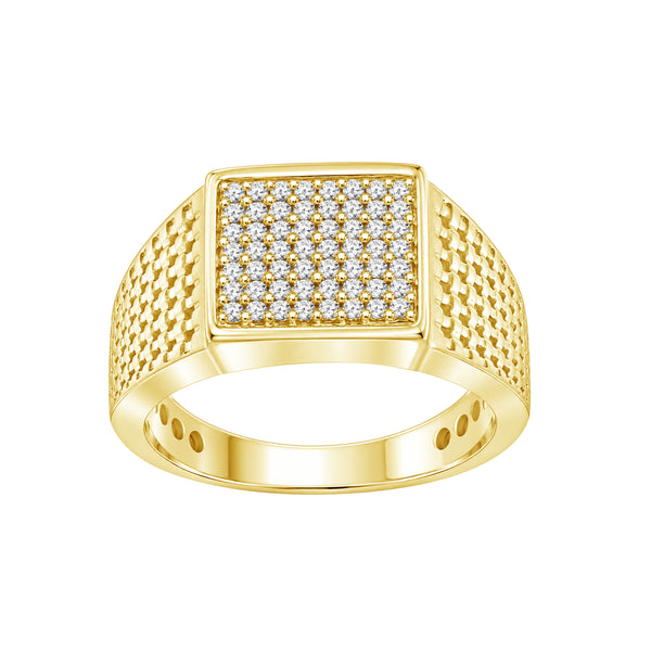 1/2 Carat T.W. Lab Grown Diamond Men's Ring (Assorted color)