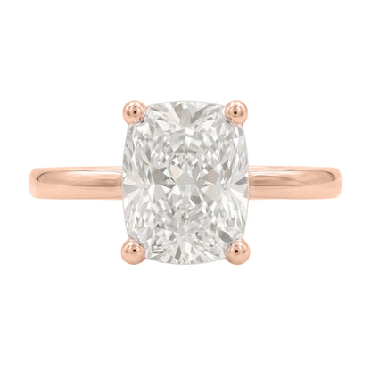 Lab-Grown Diamond Solitaire Engagement Ring in 14K White Gold or 14K Yellow Gold