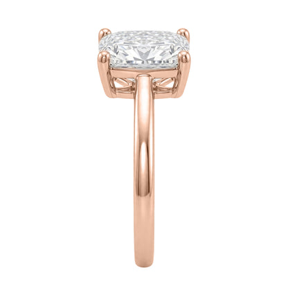 Lab-Grown Diamond Solitaire Engagement Ring in 14K White Gold or 14K Yellow Gold