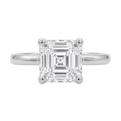 Lab-Grown Diamond Solitaire Engagement Ring in 14K White Gold or 14K Yellow Gold