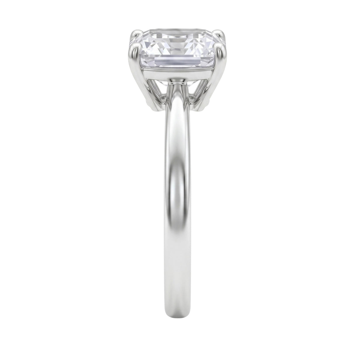 Lab-Grown Diamond Solitaire Engagement Ring in 14K White Gold or 14K Yellow Gold