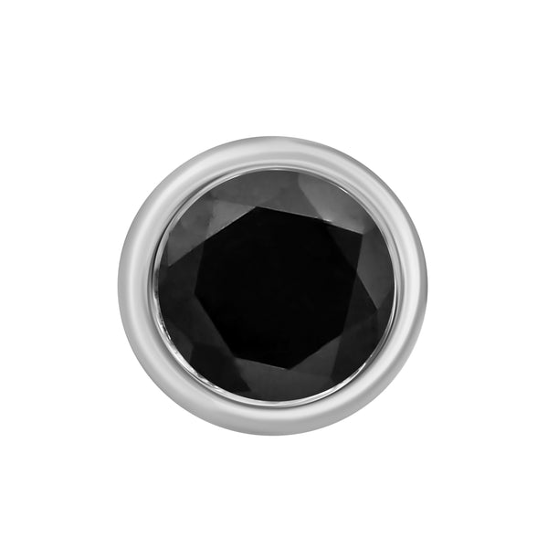 2.00 Carat T.W. Black Diamond Earrings (Assorted color)