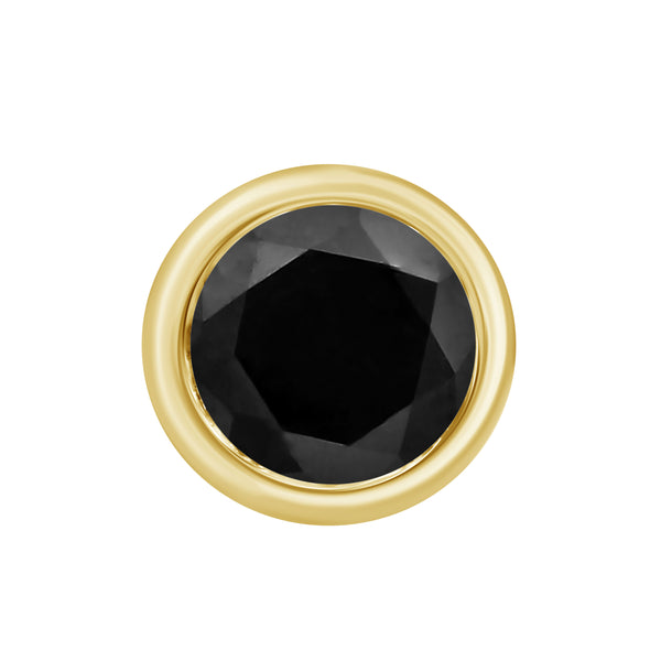 2.00 Carat T.W. Black Diamond Earrings (Assorted color)