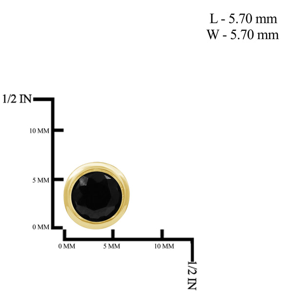 1/2 Carat T.W. Black Diamond Earrings (Assorted color)