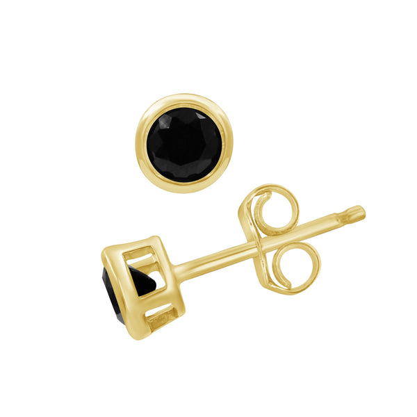 1/2 Carat T.W. Black Diamond Earrings (Assorted color)