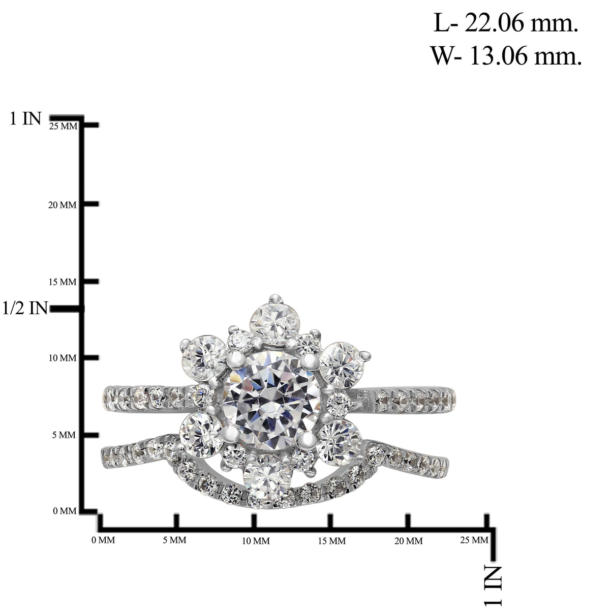 2 ct. T.W. Lab-Grown Diamond Solitaire Engagement Ring in 14K White Gold or 14K Yellow Gold