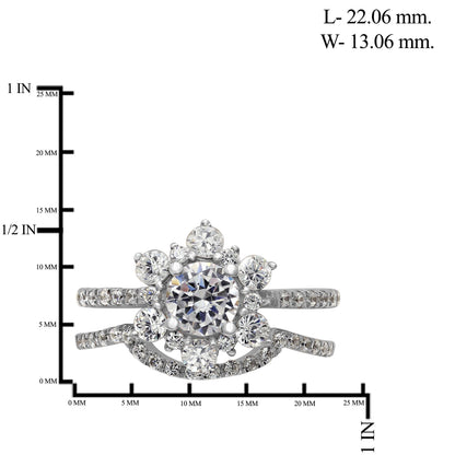 2 ct. T.W. Lab-Grown Diamond Solitaire Engagement Ring in 14K White Gold or 14K Yellow Gold