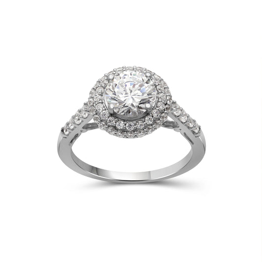 1.5 ct. T.W. Lab-Grown Diamond Solitaire Engagement Ring in 14K White Gold or 14K Yellow Gold