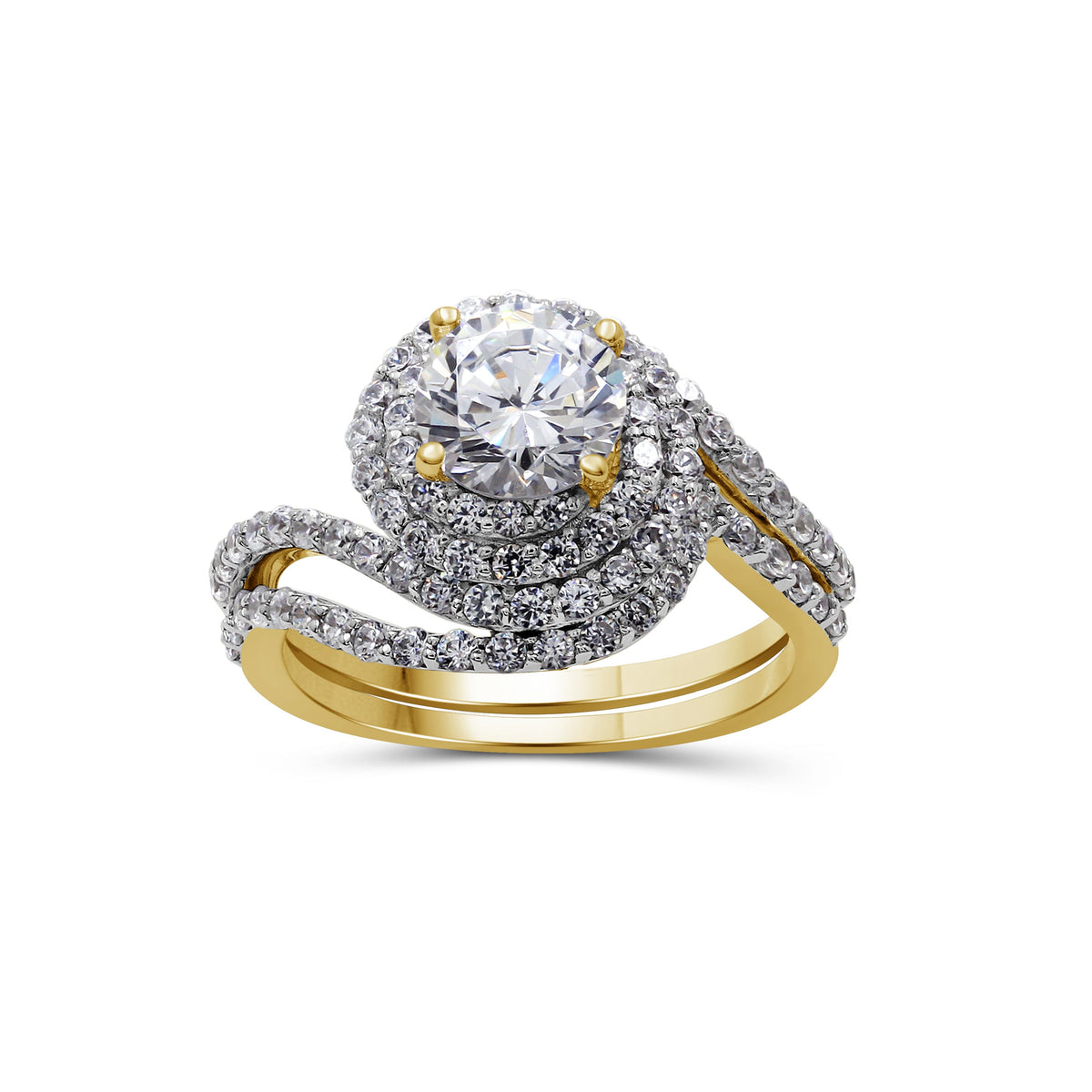 2 ct. T.W. Lab-Grown Diamond Solitaire Engagement Ring in 14K White Gold or 14K Yellow Gold