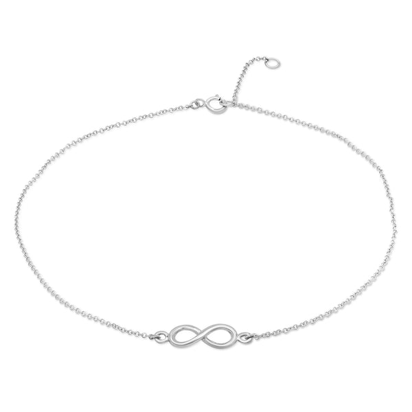 okos Valentines Day Gifts Rhodium Plated Love Infinity Bangle Style  Adjustable Alloy Bracelet Beautified With White Crystal Stones For Girls  And Women BR1000045RHD : Amazon.in: Jewellery