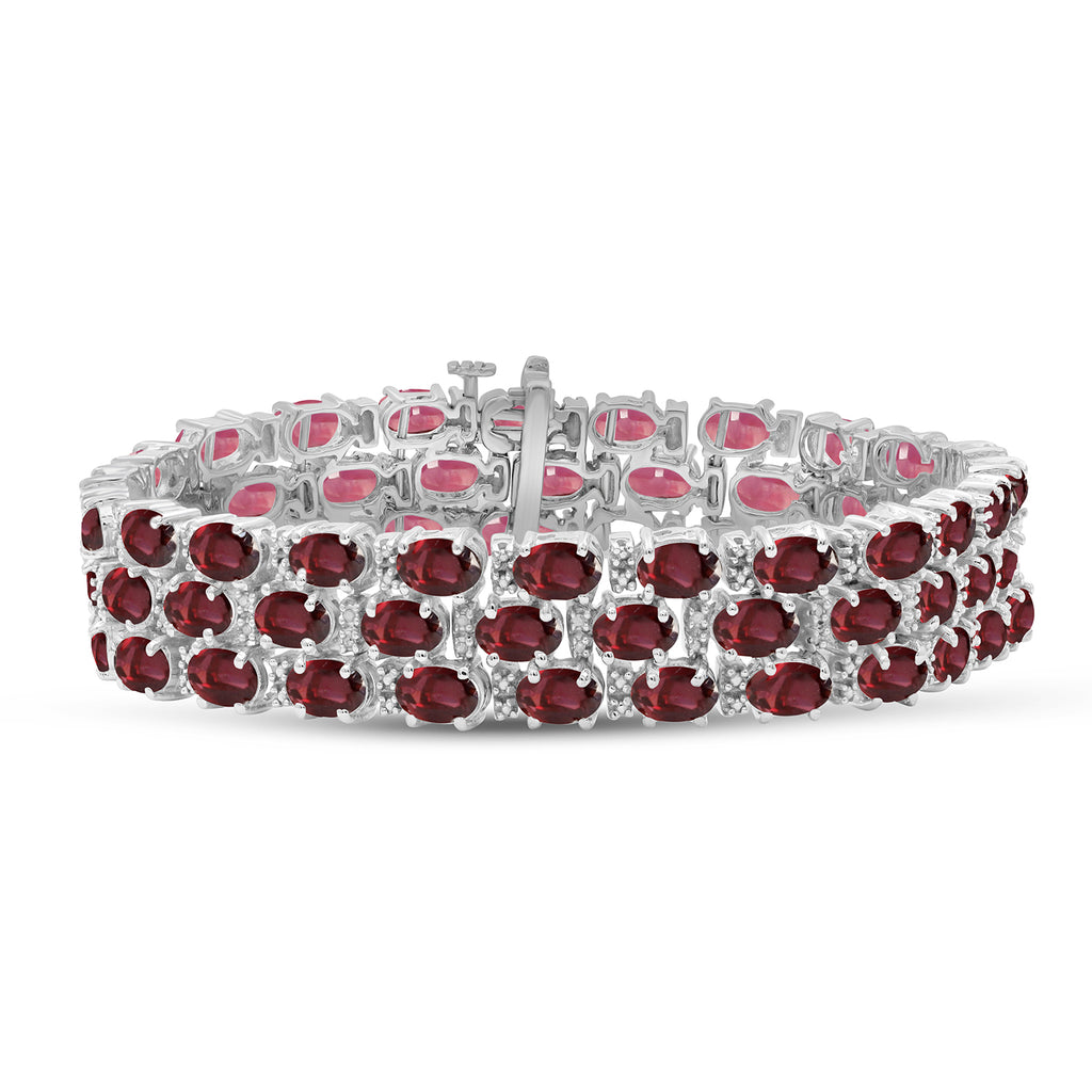 Red Garnet Limited Edition Positivity Gemstone Bracelet