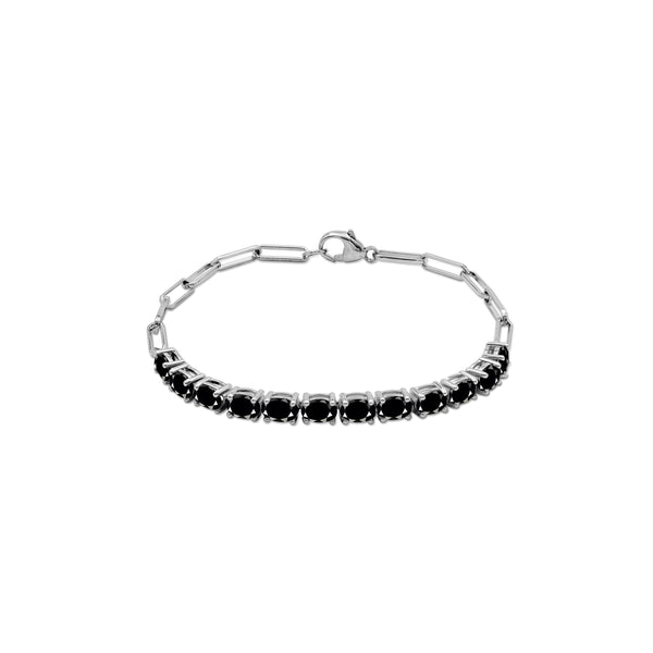 Bracelet Sterling Silver- Assorted Gemstone