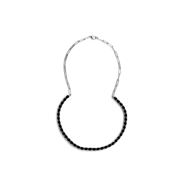 Necklace Sterling Silver - Assorted Gemstone