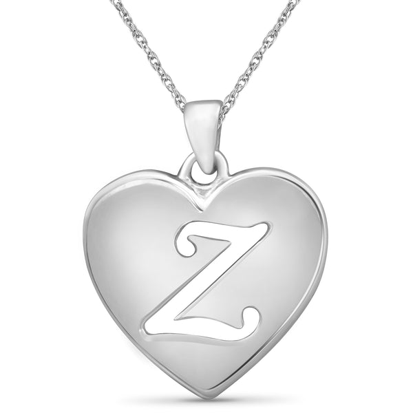 Initial Letter Pendant for Women | Customizable Sterling Silver A to Z AlphabetMonogram Necklaces for Girls | Cursive Script Capital Letters | Personalized Jewelry Gift for Her