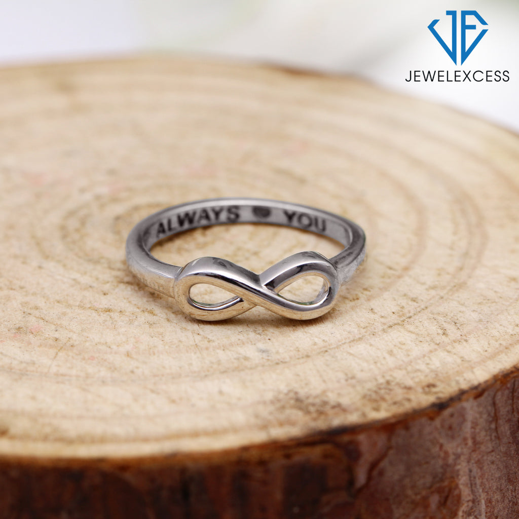 Promise Rings For Best Friend Infinity Rings Sterling Silver Or