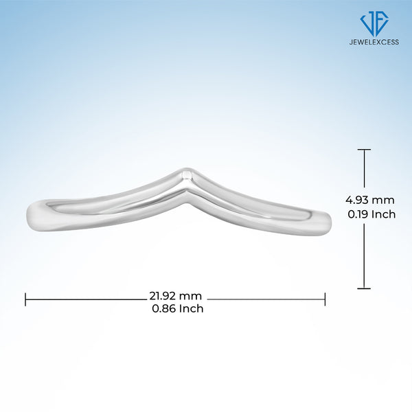 Sterling Silver Wishbone Friendship Ring for Women | Dainty Sterling Silver Or 14k Gold-Plated Silver Promise Ring | Silver Friendship Ring