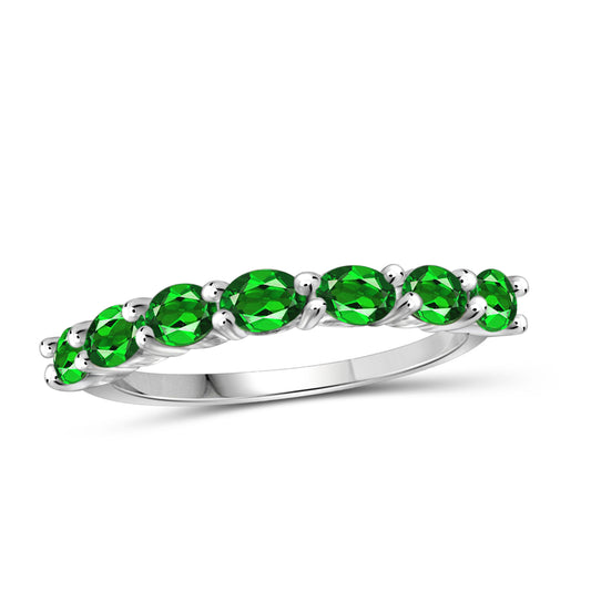 Birthstone Ring in Sterling Silver or 14K Gold over Silver
