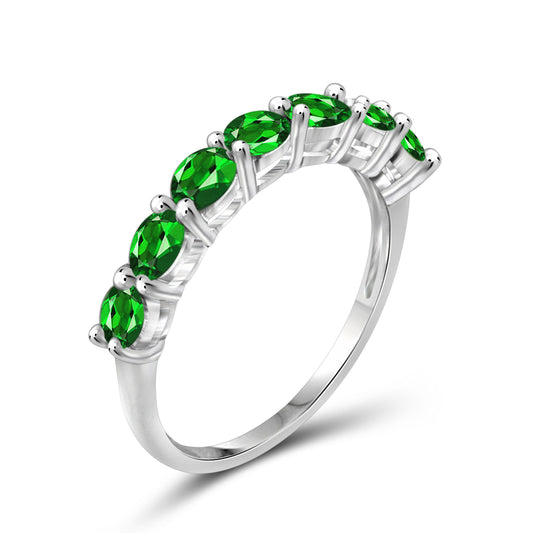 Birthstone Ring in Sterling Silver or 14K Gold over Silver