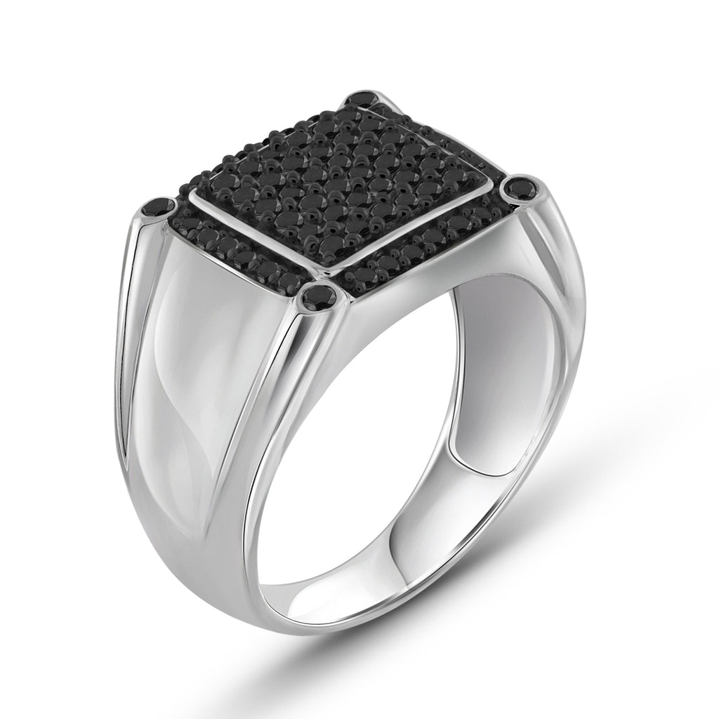 10KT Black Gold Filled Square Diamond Ring Set Luxury 2 In 1 Fashion Gothic  Jewelry For Women, Size 5 10 From Alexander_one, $11.28 | DHgate.Com