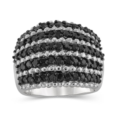 2 ct. T.W. Black Diamond Ring in Sterling Silver